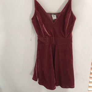 Velvet romper
